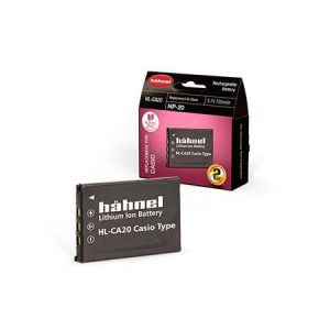 HAHNEL bateria LITIO HL-CA20 p/ Casio (NP-20)