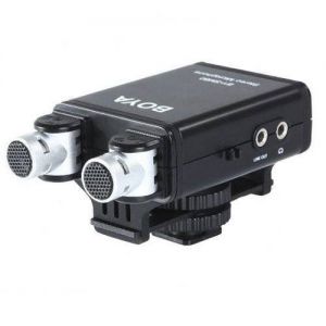 BOYA Microfone Stereo X/Y p/ Video (BY-SM80)