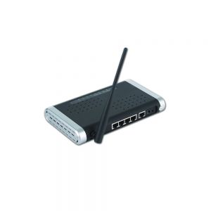 RouteNSW-R2;Router Wireless Gembird  54Mbts Com 4 Portas Rede"