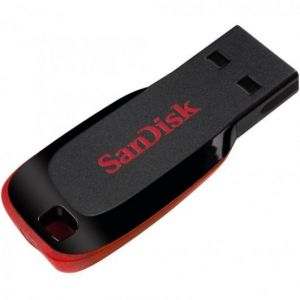 Pen Drive Sandisk Cruzer Blade 16Gb USB 2.0 Preta