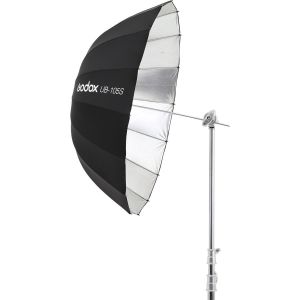 GODOX Sombrinha Parabólico Preto/Prata 105cm