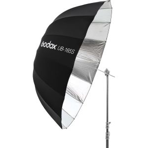 GODOX Sombrinha Parabólico Preto/Prata 165cm