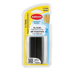 HAHNEL bateria LITIO HL-XL581 p/ Sony (NP-F530/F550/F570)