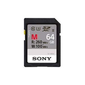 SONY Cartão Professional, UHS-II R260 W100 64GB