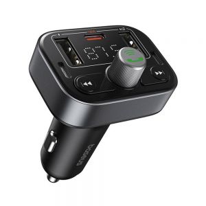 Baseus Carregador de Isqueiro S-09 Pro Series Car + Transmissor FM/Bluetooth Preto