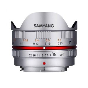 SAMYANG 7,5mm F3.5 UMC Olho de Peixe MFT (Silver)