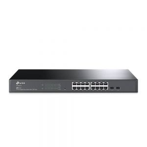 TP-Link TL-SG2218 switch de rede Gerido L2/L2+ Gigabit Ethernet (10/100/1000) 1U Preto