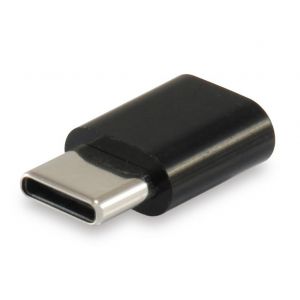 Equip Equip 133472 adaptador para cabos USB C Micro USB B Preto