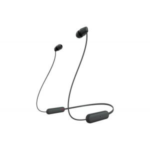 SONY WI-C100 Auscultadores Sem fios Intra-auditivo Chamadas/Música Bluetooth Preto