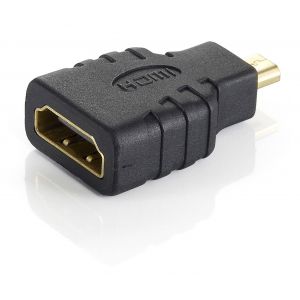 Equip microHDMI (Type D) > HDMI (Type A) Adaptador M / F. Preto