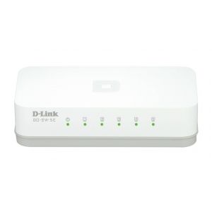 D-Link GO-SW-5E/E switch de rede Não-gerido Fast Ethernet (10/100) Branco