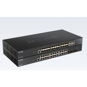 D-Link DXS-1210-28S switch de rede Gerido L2/L3 10G Ethernet (100/1000/10000) 1U Preto