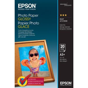 Epson Photo Paper Glossy papel fotográfico A3+ Brilho