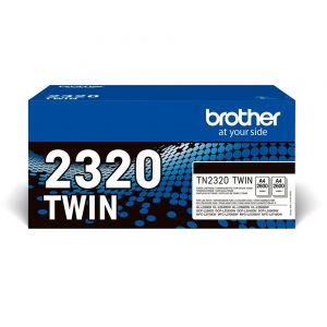 Brother TN-2320TWIN toner 1 unidade(s) Original Preto