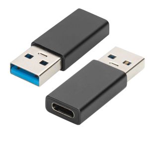 Ewent EW9650 adaptador para cabos USB Type-A USB Type-C Preto