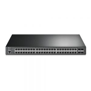 TP-Link TL-SG3452P switch de rede Gerido L2/L3 Gigabit Ethernet (10/100/1000) Power over Ethernet (PoE) 1U Preto
