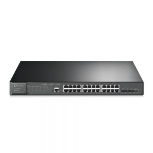 TP-Link TL-SG3428XMP switch de rede Gerido L2/L3 Gigabit Ethernet (10/100/1000) Power over Ethernet (PoE) 1U Preto
