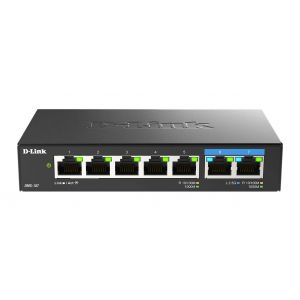 D-Link DMS-107/E switch de rede Não-gerido Gigabit Ethernet (10/100/1000) Preto