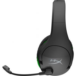 HyperX CloudX Stinger Core - Headset de gaming sem fios (Preto-Verde) - Xbox