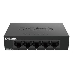 D-Link DGS-105GL/E switch de rede Não-gerido Gigabit Ethernet (10/100/1000) Preto