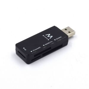 Ewent EW1049 leitor de cartões USB 2.0 Preto