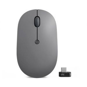 Lenovo Go USB-C Wireless Mouse rato Ambidestro RF Wireless Ótico 2400 DPI