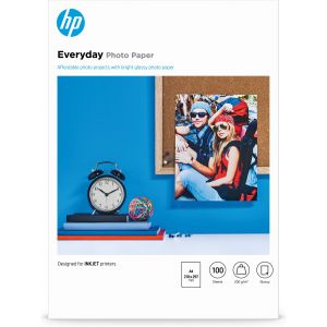HP Papel de Fotografia Advanced Brilhante, 200 g/m2, A4 (210 x 297 mm), 100 folhas