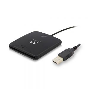Ewent EW1052 leitor de smart card USB USB 2.0 Preto