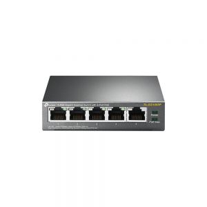 TP-Link TL-SG1005P Não-gerido Gigabit Ethernet (10/100/1000) Power over Ethernet (PoE) Preto