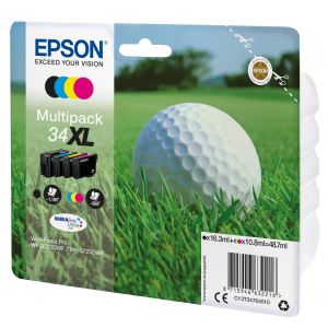 Epson Golf ball C13T34764020 tinteiro 1 unidade(s) Original Rendimento alto (XL) Preto, Ciano, Magenta, Amarelo