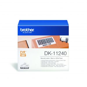 Brother DK-11240 etiqueta para impressão Branco