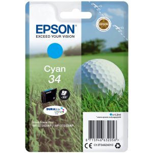 Epson Golf ball C13T34624020 tinteiro 1 unidade(s) Original Rendimento padrão Ciano