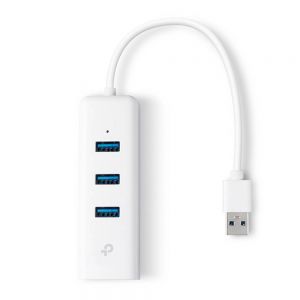 TP-Link UE330 base & duplicador de portas Com fios USB 3.2 Gen 1 (3.1 Gen 1) Type-A Branco