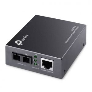 TP-Link MC210CS conversor de rede de média 1000 Mbit/s 1310 nm Modo único Preto