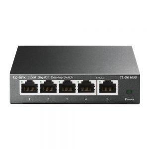 TP-Link TL-SG105S Não-gerido Gigabit Ethernet (10/100/1000) Preto