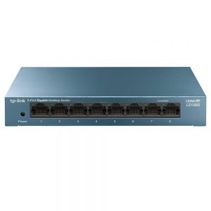 TP-Link LS108G Não-gerido Gigabit Ethernet (10/100/1000) Azul
