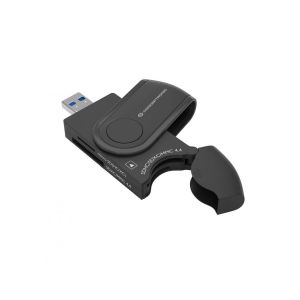 Conceptronic StreamVault BIAN04B leitor de cartões USB 3.2 Gen 1 (3.1 Gen 1) Type-A Preto
