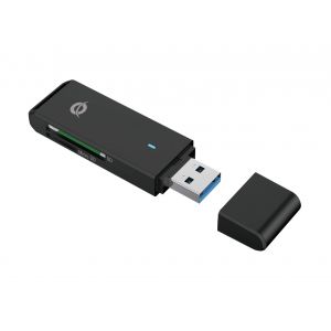 Conceptronic BIAN02B leitor de cartões USB 3.2 Gen 1 (3.1 Gen 1) Type-A Preto