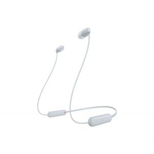 SONY WI-C100 Auscultadores Sem fios Intra-auditivo Chamadas/Música Bluetooth Branco
