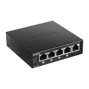 D-Link DGS-1005P Não-gerido L2 Gigabit Ethernet (10/100/1000) Power over Ethernet (PoE) Preto