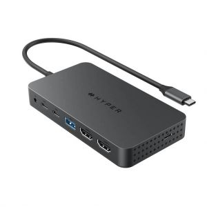 Targus HyperDrive Next Dual USB Type-C 10000 Mbit/s Cinzento