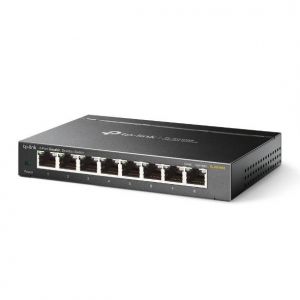 TP-Link TL-SG108S Não-gerido Gigabit Ethernet (10/100/1000) Preto