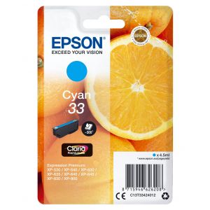 Epson Oranges C13T33424022 tinteiro 1 unidade(s) Original Ciano