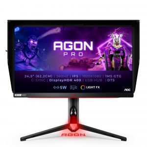 AOC AG254FG monitor de ecrã 62,2 cm (24.5") 1920 x 1080 pixels Full HD LED Preto