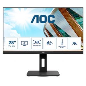 AOC V5 CU34V5CW/BK LED display 86,4 cm (34") 3440 x 1440 pixels Wide Quad HD Preto