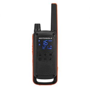 Motorola Talkabout T82 rádio two-way 16 canais 446 - 446.2 MHz Preto, Laranja