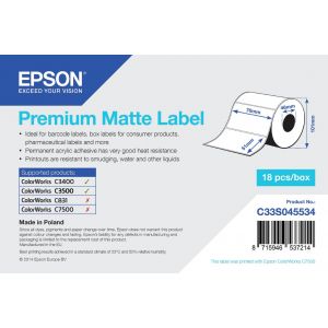 Epson Premium Matte Label Branco