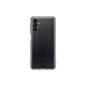 Samsung EF-QA047TBEGWW capa para telemóvel 16,5 cm (6.5") Preto, Transparente