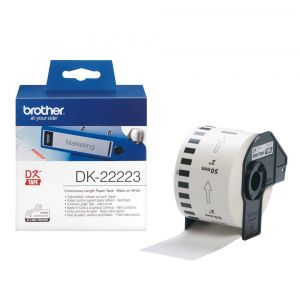 Brother DK-22223 etiqueta para impressão Branco