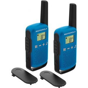 Motorola TALKABOUT T42 rádio two-way 16 canais Preto, Azul